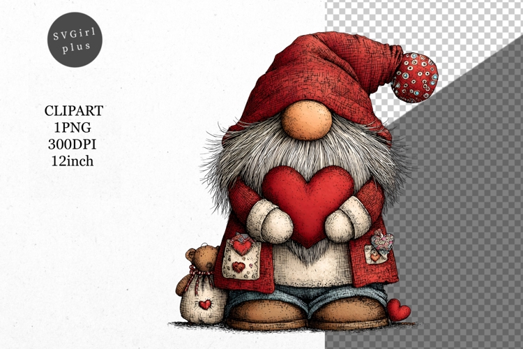 Cute Valentine's Day Clipart Image 24