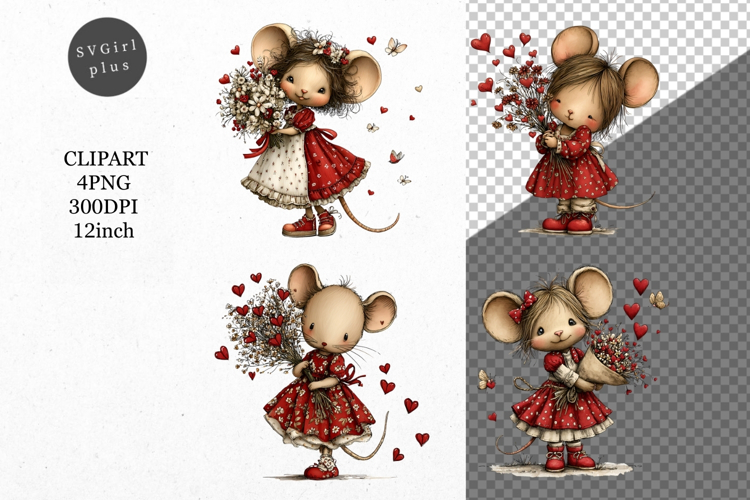 Cute Valentine's Day Clipart Image 16