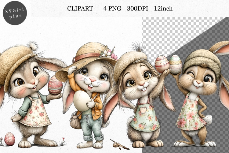 Bunny Clipart Image 14