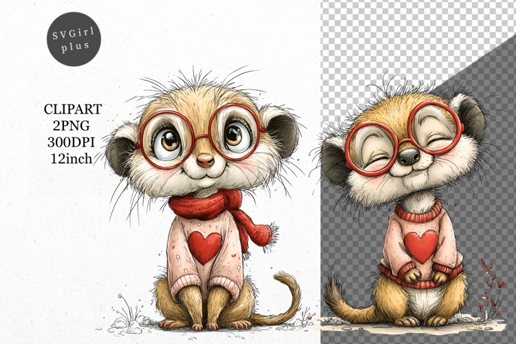 Cute Valentine's Day Clipart Image 7