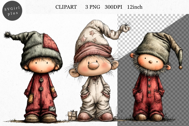Gnome Clipart Image 6
