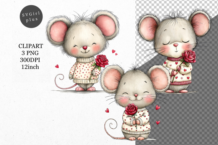 Cute Valentine's Day Clipart Image 11