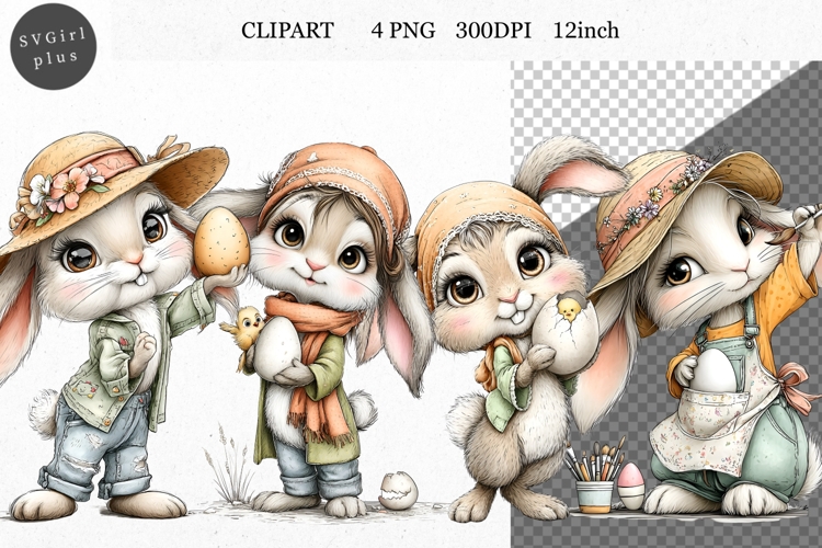 Bunny Clipart Image 13