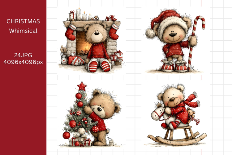 Teddy Bear Clipart Image 8