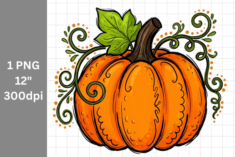 Autumn clipart, Pumpkin clipart, Fall clipart