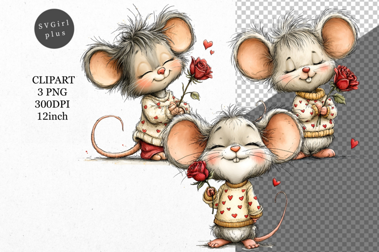 Cute Valentine's Day Clipart Image 10