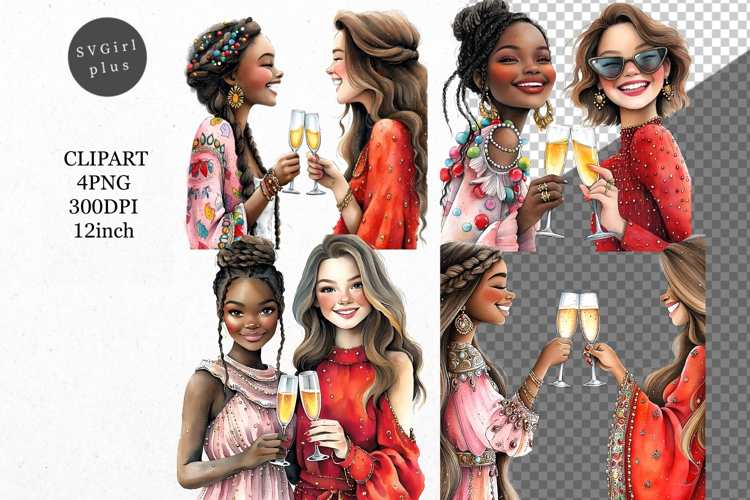 Girl PNG, Girl Clipart, Whimsical Clipart