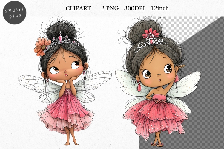 Fairy Girl PNG, Girl Clipart, Whimsical Clipart