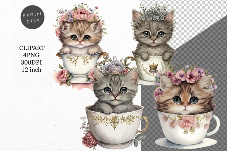 Kittens Clipart Image 17