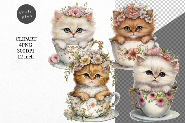 Kittens Clipart Image 16