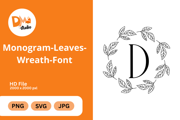 Floral Wreath Clipart Image 23