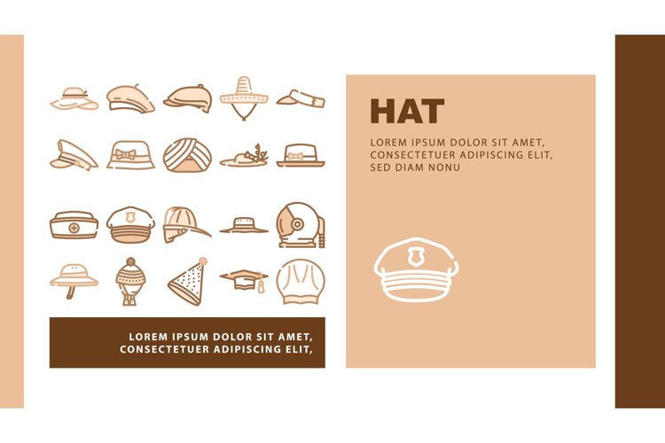 Hat Vector Image 10