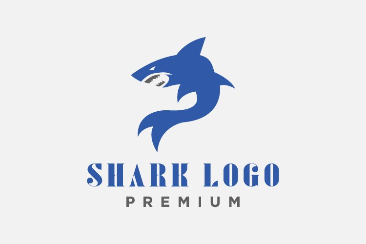Shark logo template example image 1