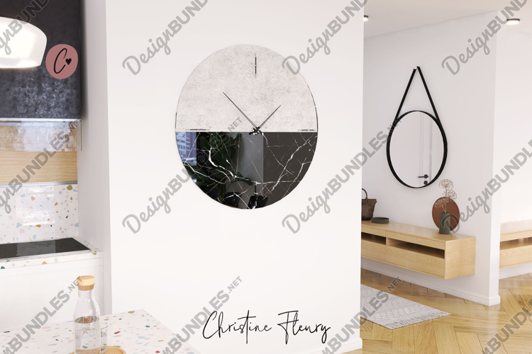 Modern Boho Interior Stock Photo