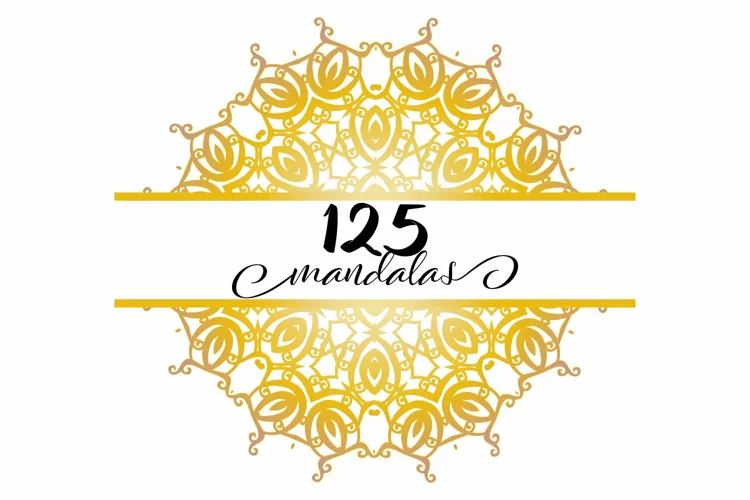 125 Vector Mandala Design