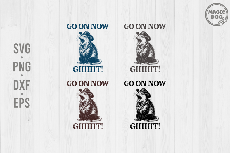 Opossum Svg Image 12