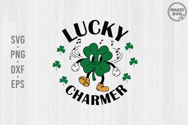 Lucky Charmer St Patrick’s Day |Shamrock Dancing Clover