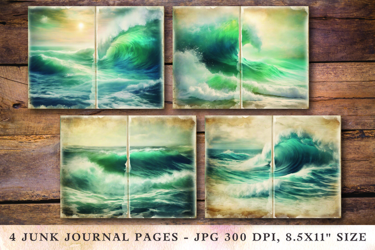 Ocean Wave Clipart Image 10