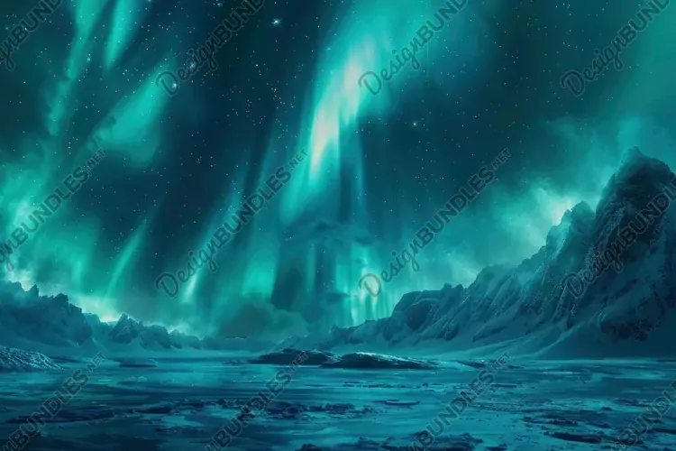 Aurora Borealis Background Wallpaper