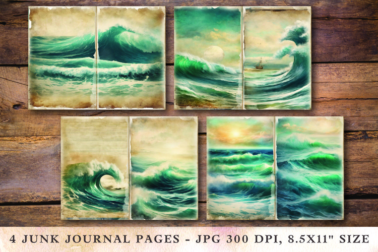 Ocean Wave Clipart Image 9