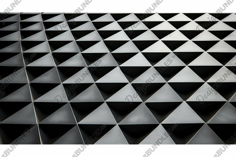 repeating gray triangle pattern example image 1