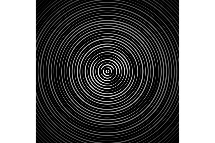 Moire Abstract Texture Vector. Moire Waves. Vector Warped