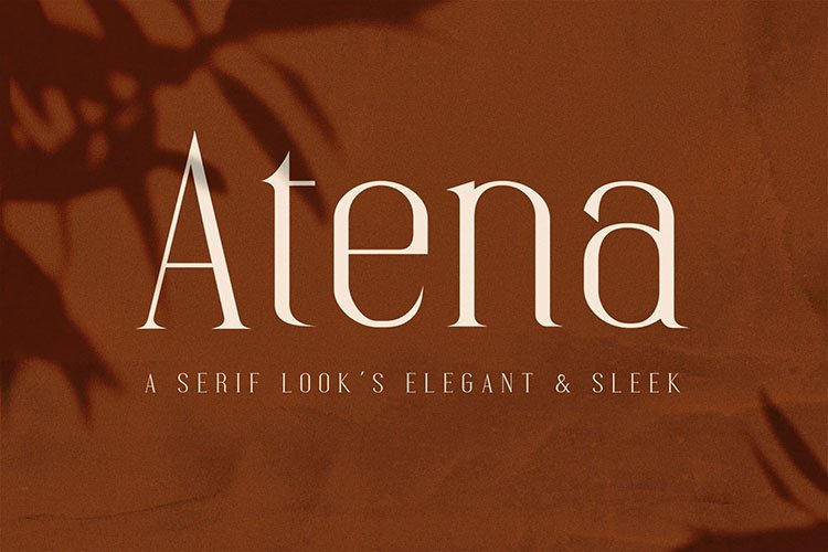 Atena - Serif Font example image 1