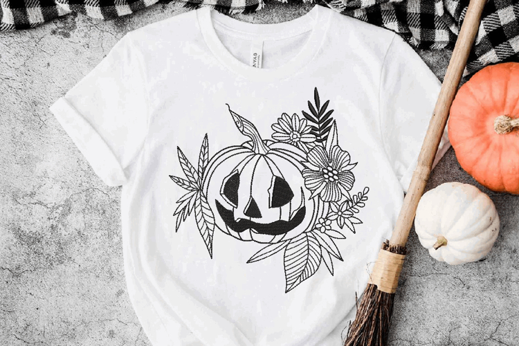 Halloween Embroidery Image 4