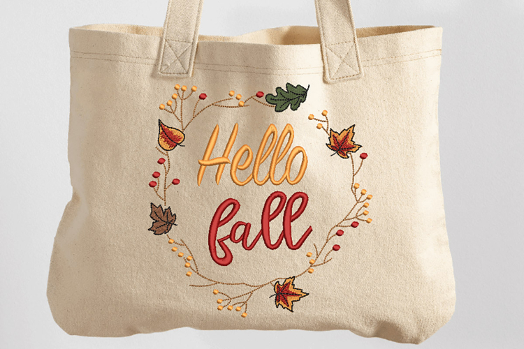 Leaf Embroidery Image 22