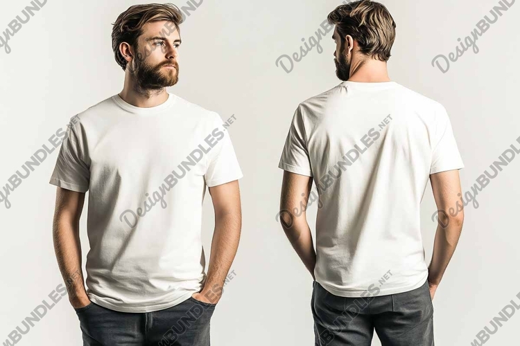 White T-shirt Mockup