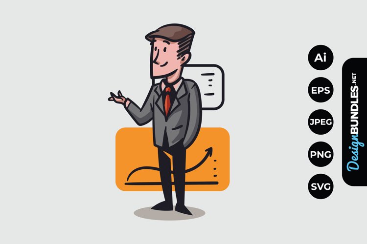 Businessman Presentating example image 1