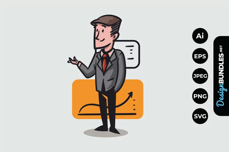 Businessman Presentating