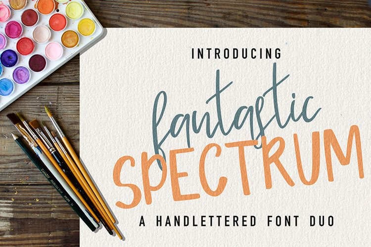 Fantastic Spectrum-Font Duo example image 1
