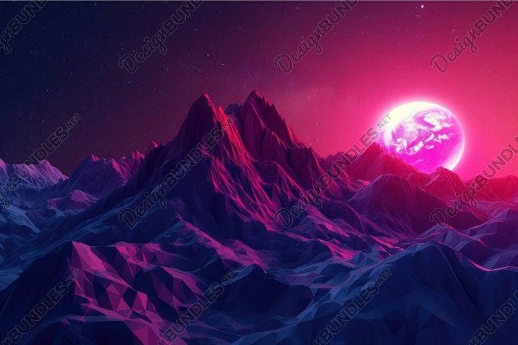 Mountains Clipart Image 21