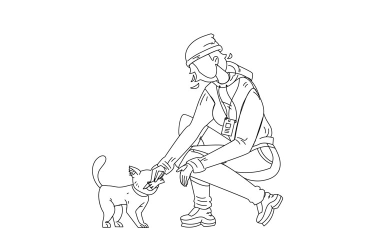 Cat Vector Image 6