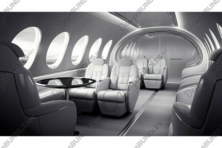 spacious plane interior example image 1