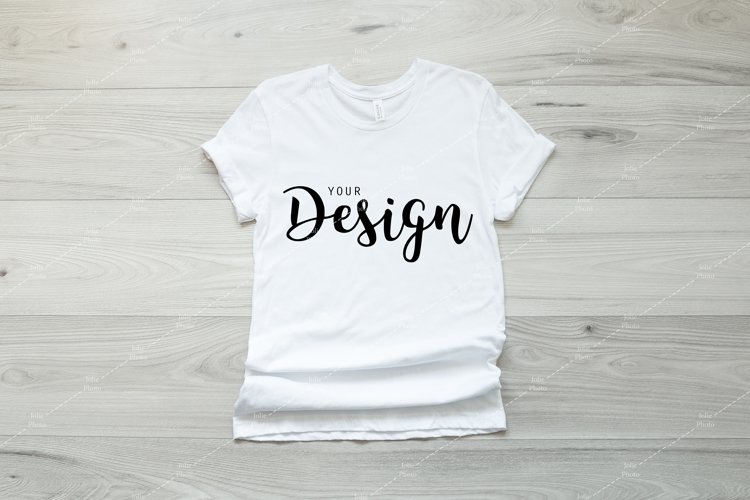 White Tshirt Mockup Image 7