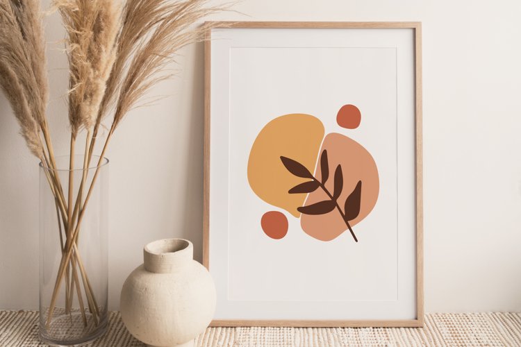 Boho Abstract PRINT, Abstract Wall Art, Minimal Print example image 1