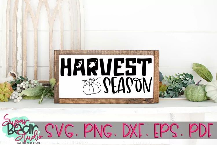Harvest Season - A Fall SVG