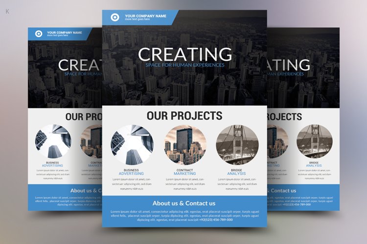 Construction Business Flyer Template example image 1