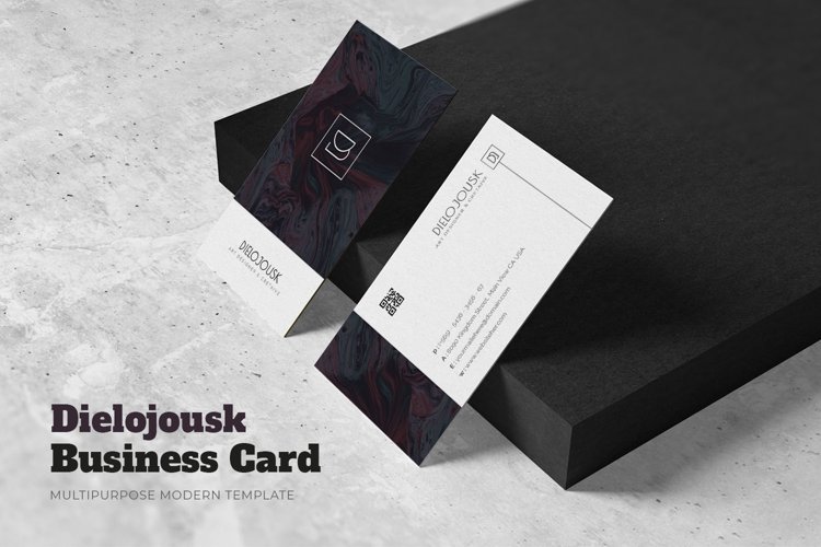 Dielojousk Business Card example image 1