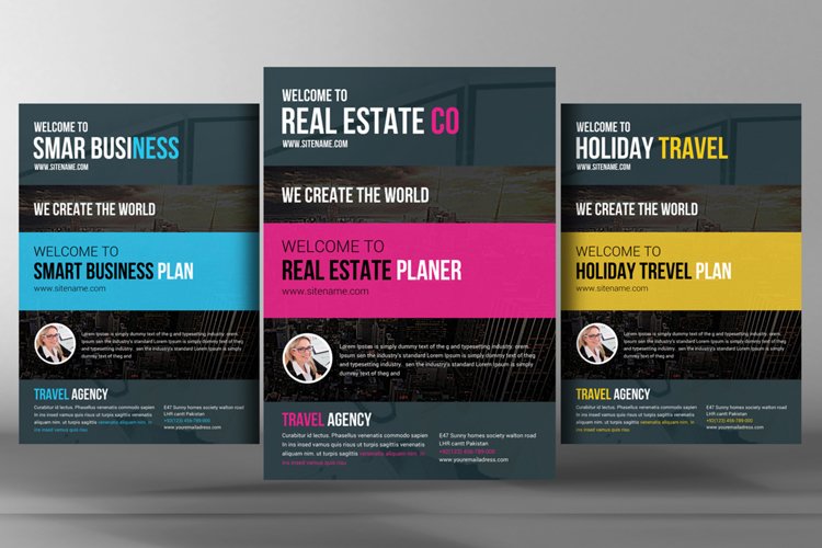 Corporate Business Flyer Template
