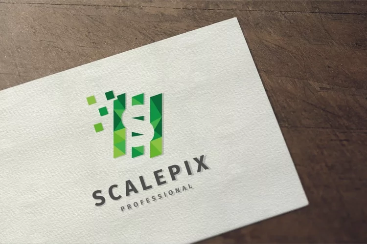 Scalepix - Letter S Logo
