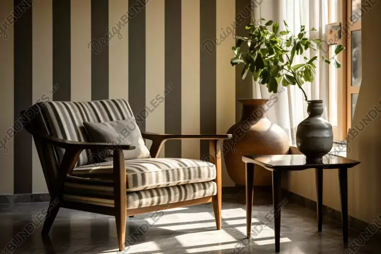 Interior of Italian Living Room 486