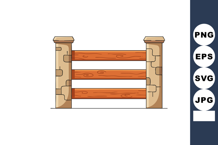 Fence Clipart Image 6