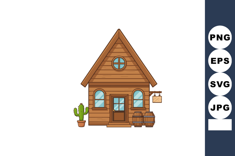 Cabin Clipart Image 2
