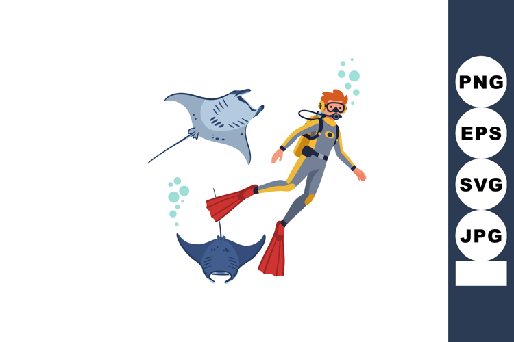 Manta Seaworld SVG