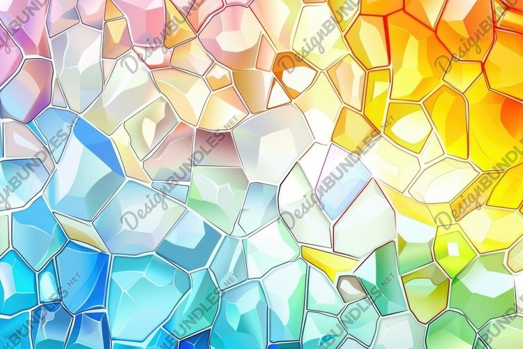 Stained Glass Texture Image 13