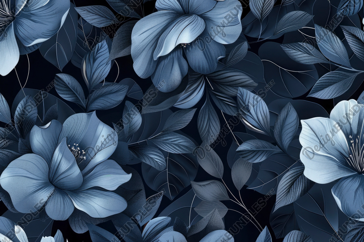 Blue Texture Image 14