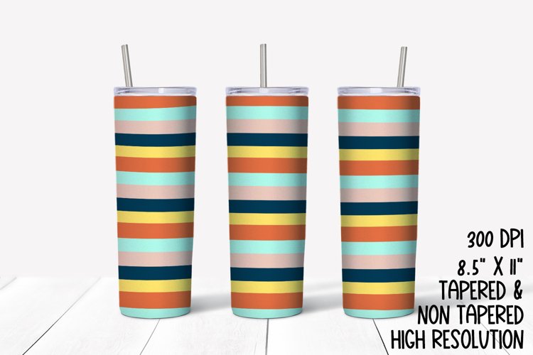 Summer Vibes Sublimation Tumbler example image 1